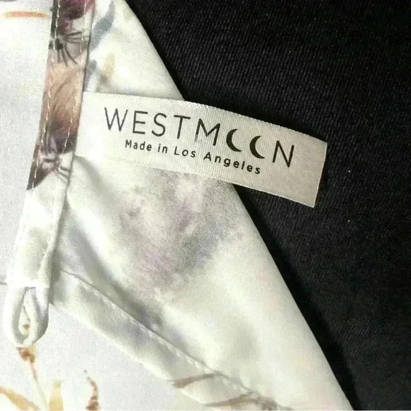 Westmoon Ruffle Sleeve  Nature Pattern Blouse - Picture 6 of 11